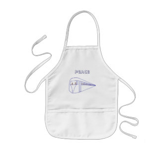 Peace train, outline art drawing,  coloring aprons