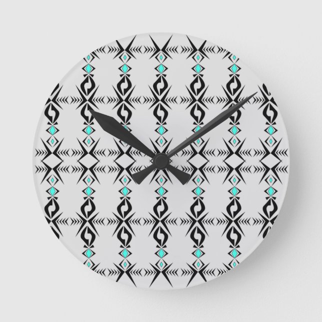 Peace ~ Tranquil Round Clock (Front)