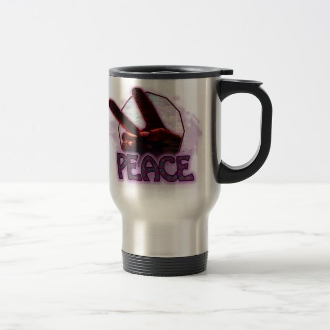 Peace travel mug (Right)