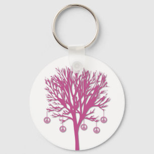 Peace Tree Keychain