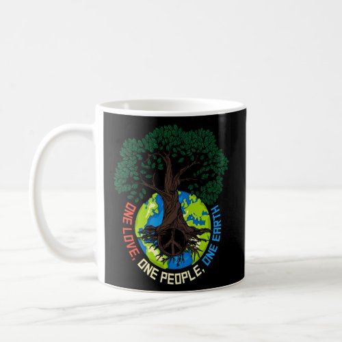 Peace Tree Love _ Environmental Protection Earth D Coffee Mug