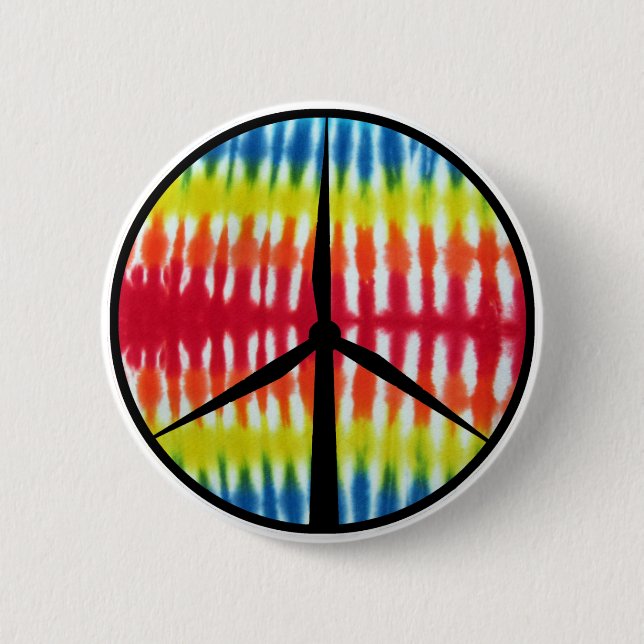 Peace Turbine Button (Front)