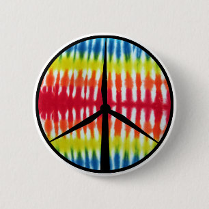 Peace Turbine Button