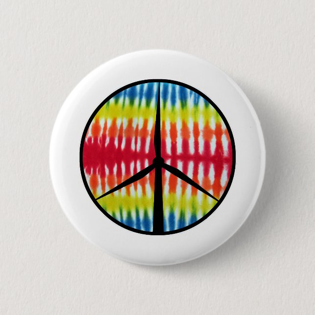 Peace Turbine Button (Front)