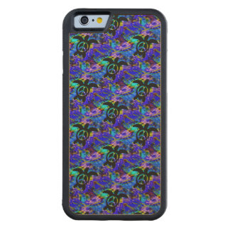 Peace Turtle Carved® Maple iPhone 6 Bumper Case