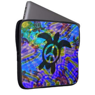 Peace Turtle Laptop Sleeve