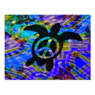 Peace Turtle Notes Card