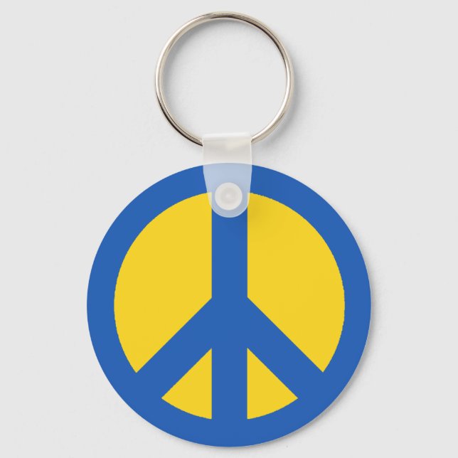 Peace Ukraine Keychain (Front)