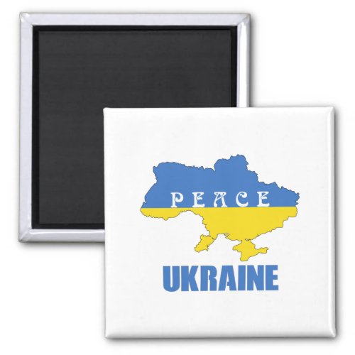 Peace Ukraine _ Support Peace  Love Magnet