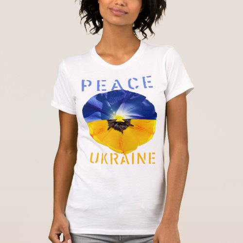 Peace Ukraine T_shirt Support Life Nature_Inspired