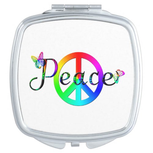 Peace Vanity Mirror