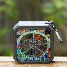 Peace Wall Art  Bluetooth Speaker