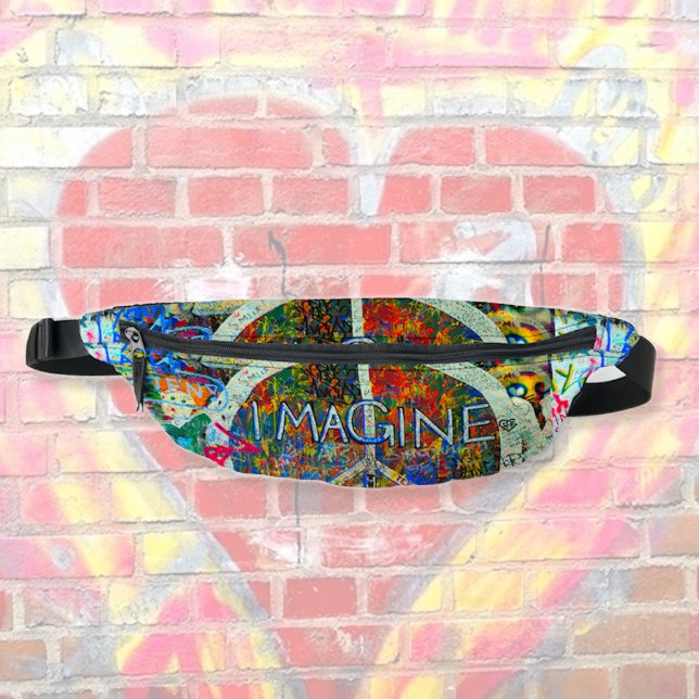 Peace Wall Art Fanny Pack (Creator Uploaded)