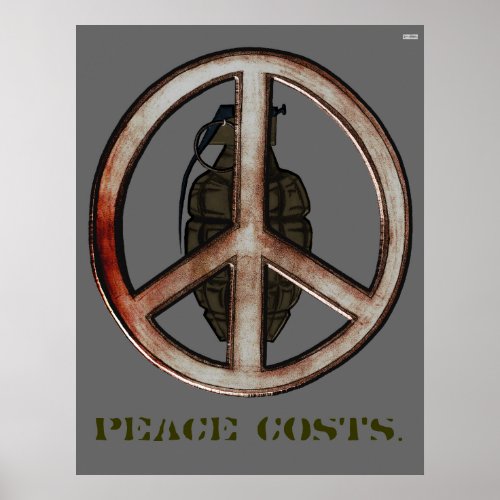 Peace  War Poster