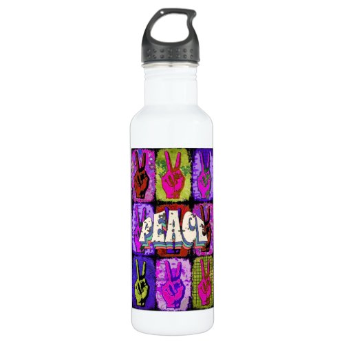 Peace Water Bottle