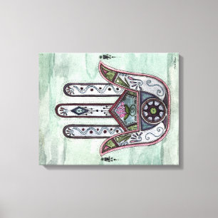 Peace Within Our Hands Canvas Print