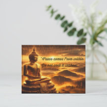 Peace Within Postcard