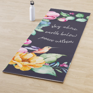 Peace Within Yoga Mat