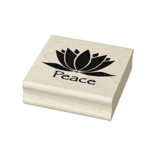 Peace Wood Art Stamp