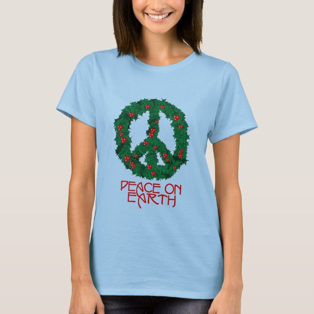Peace Wreath Tee (Front)