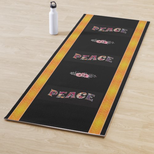 Peace Yoga Mat