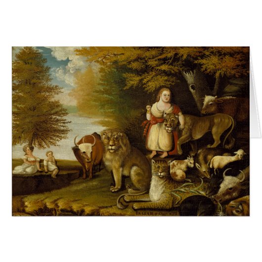 Peaceable Kingdom | 1830-32 Cards (Front Horizontal)
