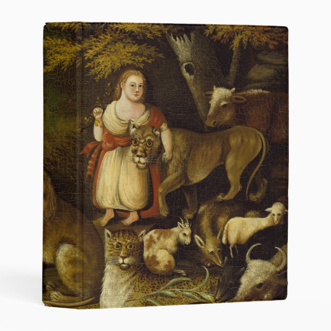 Peaceable Kingdom | 1830-32 Mini Binder (Front/Spine)