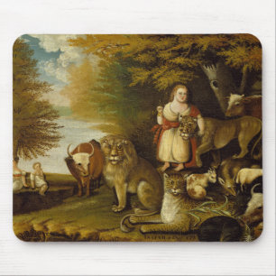Peaceable Kingdom 1830-32 Mouse Pad