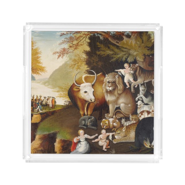 Peaceable Kingdom Animal Hicks Classic Acrylic Tray (Front)