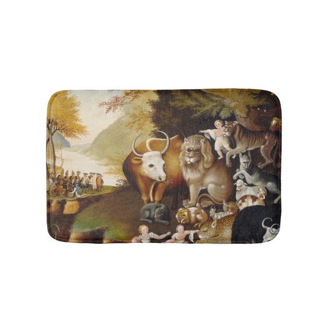 Peaceable Kingdom Animal Hicks Classic Bathroom Mat (Front)