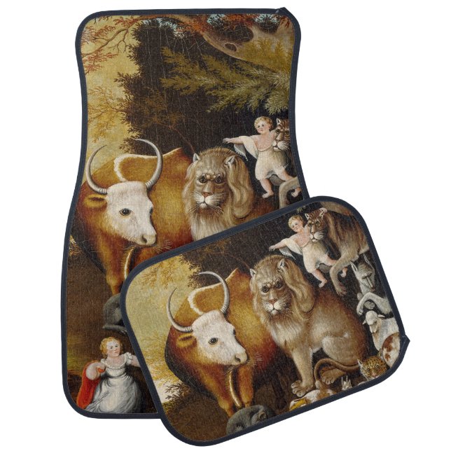 Peaceable Kingdom Animal Hicks Classic Car Mat (Set)