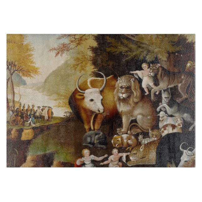 Peaceable Kingdom Animal Hicks Classic Cutting Board (Front)