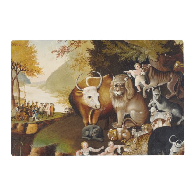 Peaceable Kingdom Animal Hicks Classic Placemat (Front)