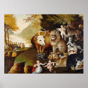 Peaceable Kingdom Animal Hicks Classic Poster