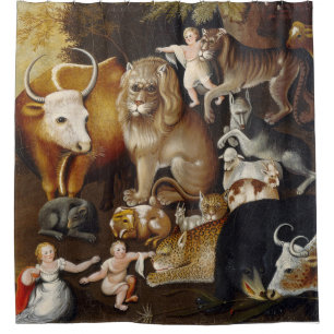 Peaceable Kingdom Animal Hicks Classic Shower Curtain