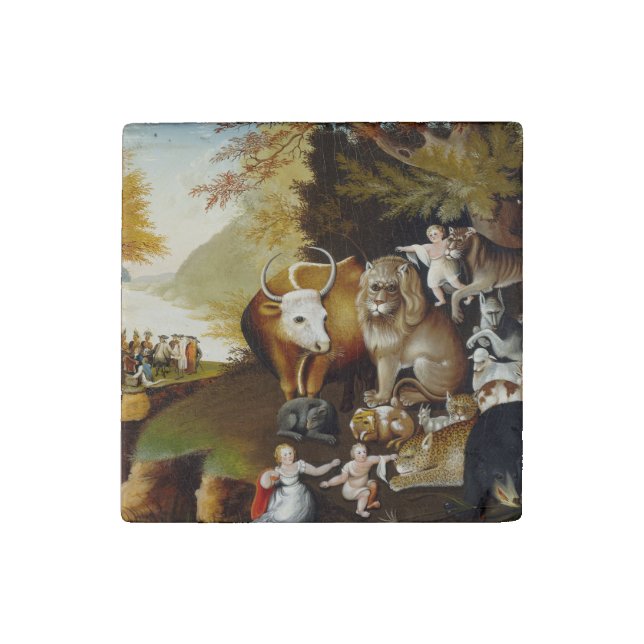Peaceable Kingdom Animal Hicks Classic Stone Magnet (First Magnet)