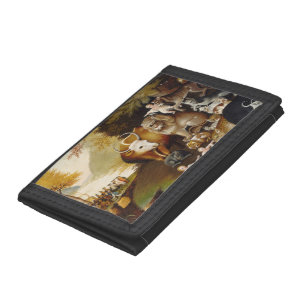 Peaceable Kingdom Animal Hicks Classic Tri-fold Wallet