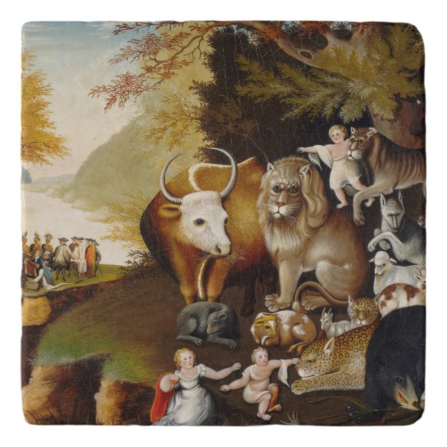 Peaceable Kingdom Animal Hicks Classic Trivet (Front)