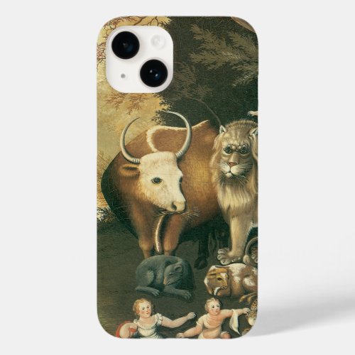 Peaceable Kingdom by Edward Hicks Vintage Folk Art Case_Mate iPhone 14 Case