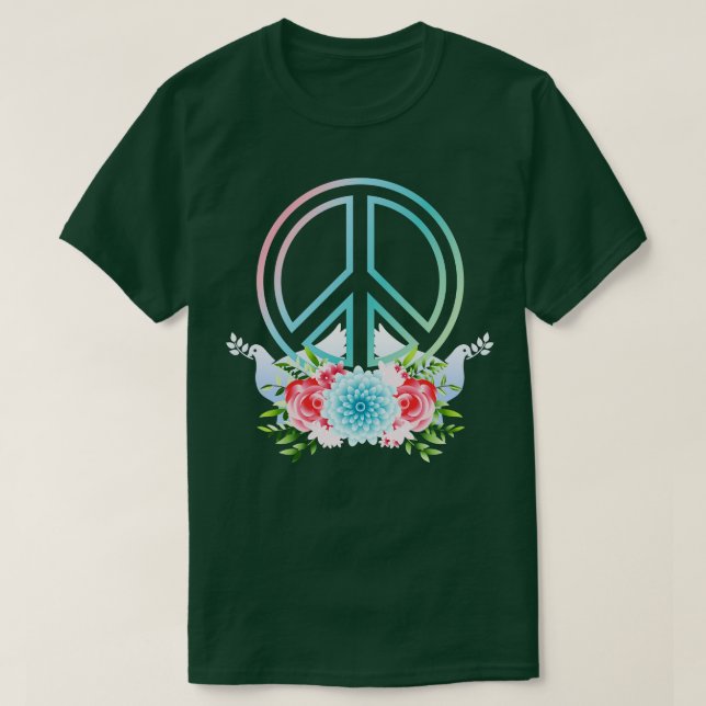 Peacecolorful War T-Shirt (Design Front)