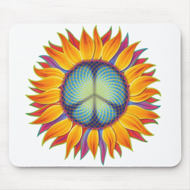 peaceflower mouse pad (Front)