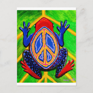 peacefrogz postcard