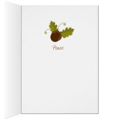 Peaceful Acorn Cards (Inside (Right))
