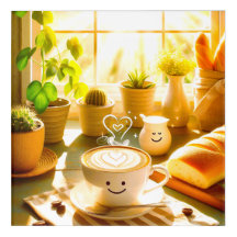 Peaceful and Heartwarming Cappuccino Morning