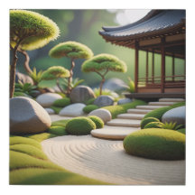 Peaceful and Serene Zen Garden