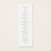 Peaceful Angel Prayer Postcard (Back)