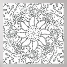 Peaceful Autumn: Forest Coloring