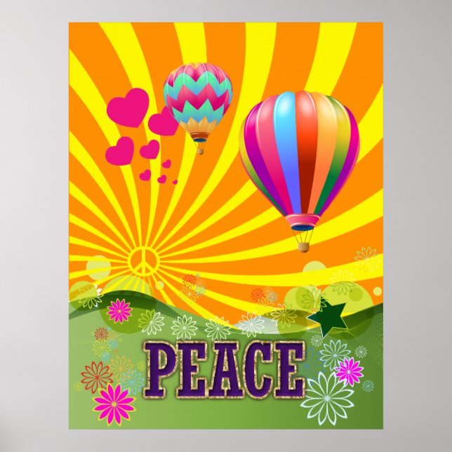 PEACEFUL BALLOON FANTASY POSTER (Front)