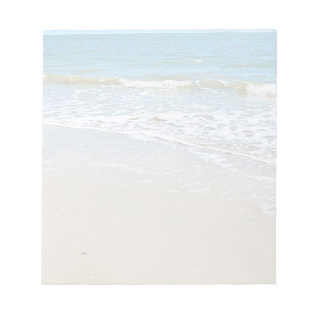 Peaceful Beach Notepad (Front)