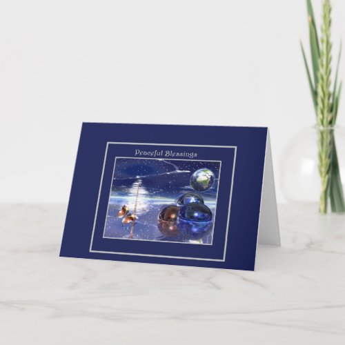 Peaceful Blessings Collection Holiday Card